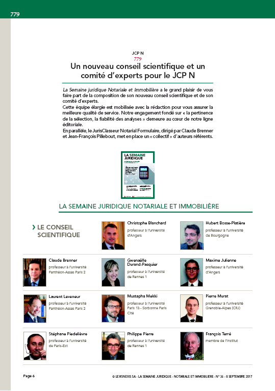 Un nouveau conseil scientifique et un comité d'experts pour Un nouveau conseil scientifique et un comité d'experts pour