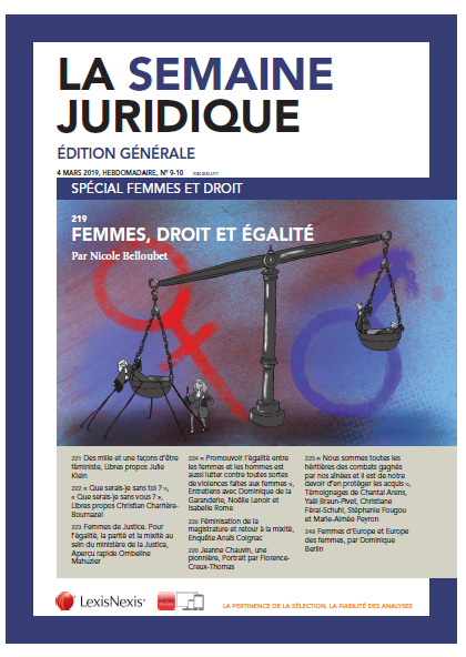 [Portrait] Jeanne Chauvin, une pionnière Tendance Droit